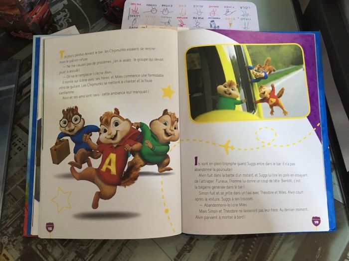 Alvin et les Chipmunks À fond la caisse l'album du film (très bon état) - photo numéro 4