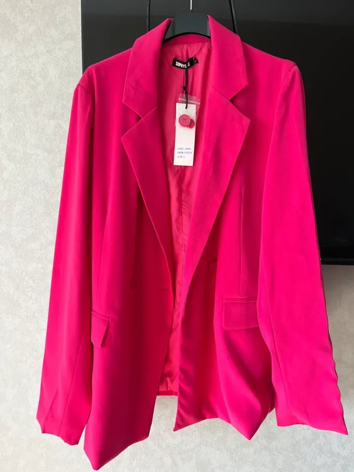 Blazer rose - photo numéro 3