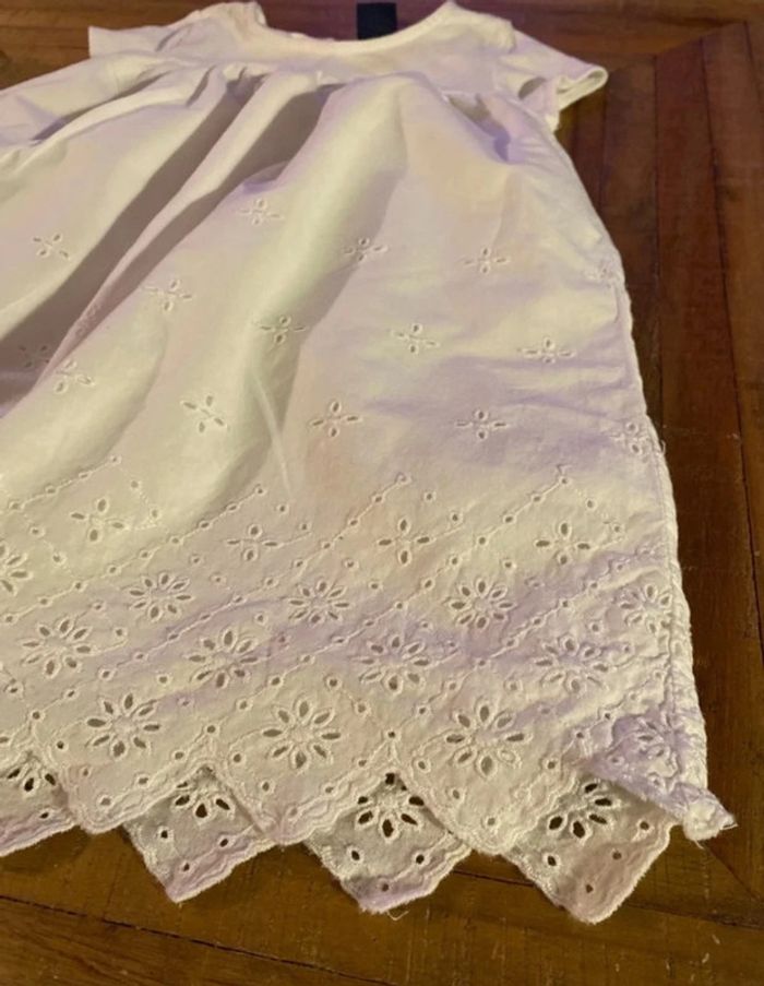 Robe gap blanche dentelle - photo numéro 4