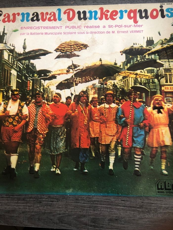 Vinyle 33t Carnaval Dunkerquois