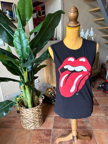 The rolling stones débardeur t shirt sans manche taille 14 ans