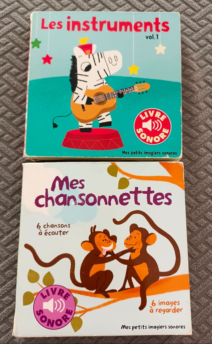 Lot de 2 livres sonores - photo numéro 2