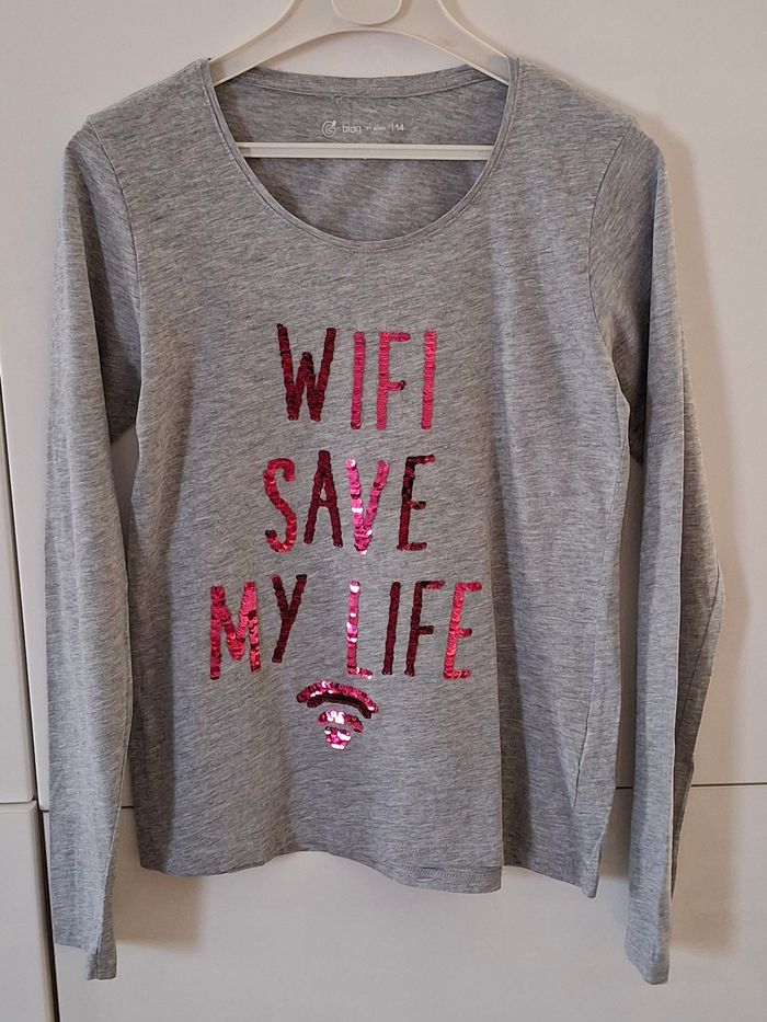 T.shirt manches longues fille