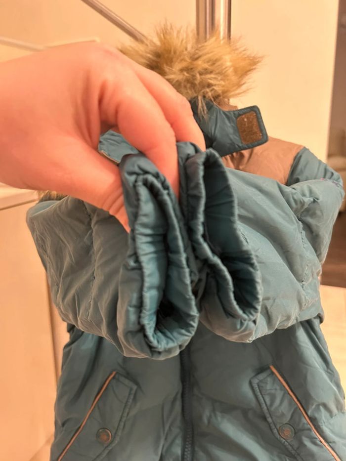 Parka à capuche Bleu canard Sergent Major 4 ans - photo numéro 13