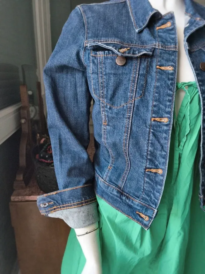 Veste en jean foncée Bizzbee 38 - photo numéro 6
