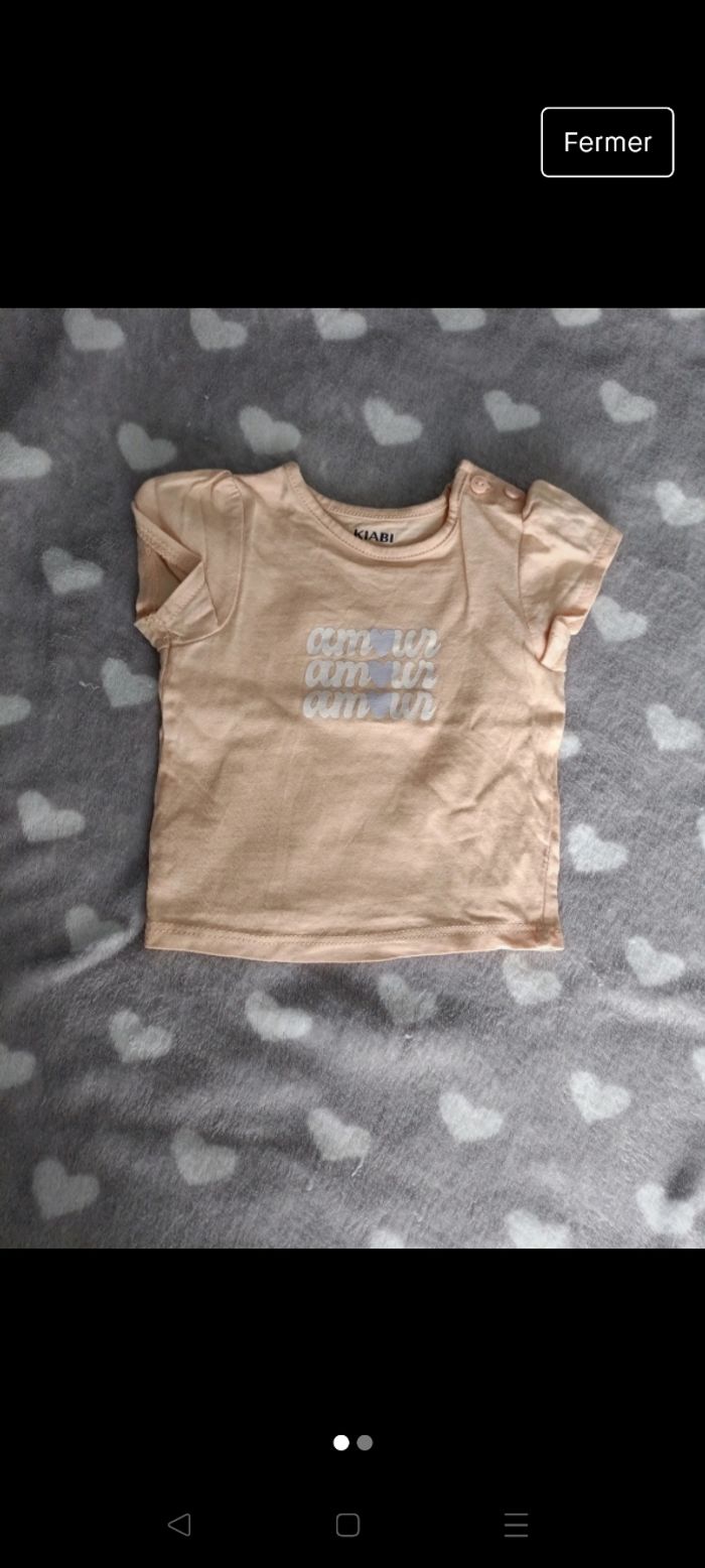 T-shirt 1mois