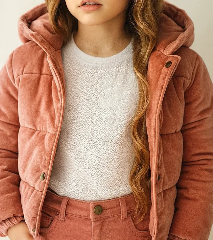 Doudoune rose irisée 10 ans - photo numéro 3