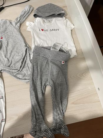 Lot de 5 article 1-2 mois 56 cm