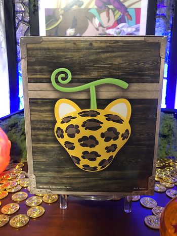 One piece - Lampe d'ambiance Fruit du Démon Neko Neko no Mi Leopard (Rob Lucci)