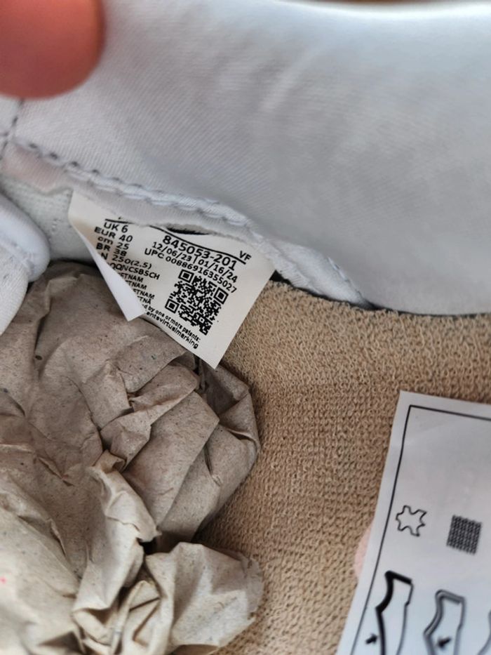 Nike air force 1 low retro Taille 40 neuves beige rose - photo numéro 7