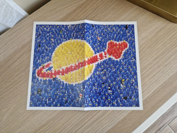 Puzzle 1000 pièces Lego Minifigure Space Mission - photo numéro 5