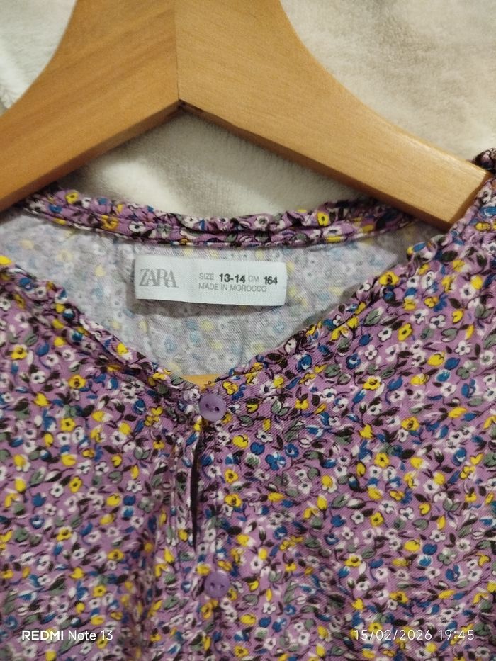 Robe Zara imprimé fleuri élégant - photo numéro 3