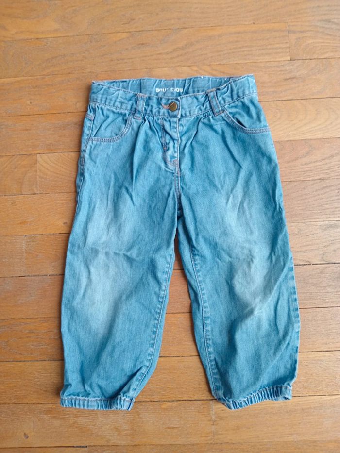 Pantalon jean fille Boutchou 24 mois