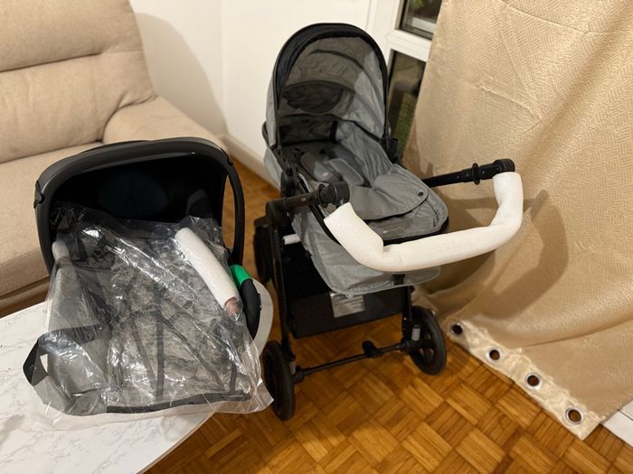 Poussette 3 en 1 Combinée Kinderkraft ESME - photo numéro 2