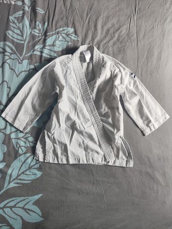 Veste de kimono judo Decathlon 7 ans
