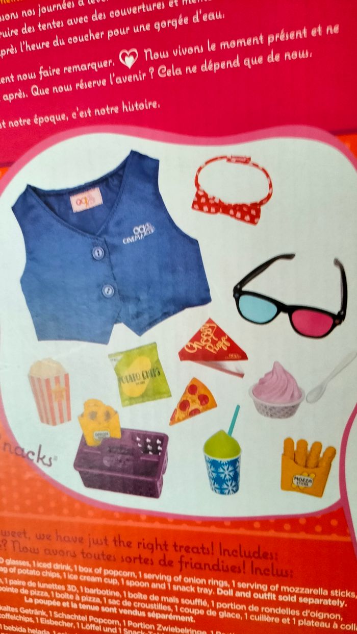 Coffret accessoires pour poupées our génération - photo numéro 4