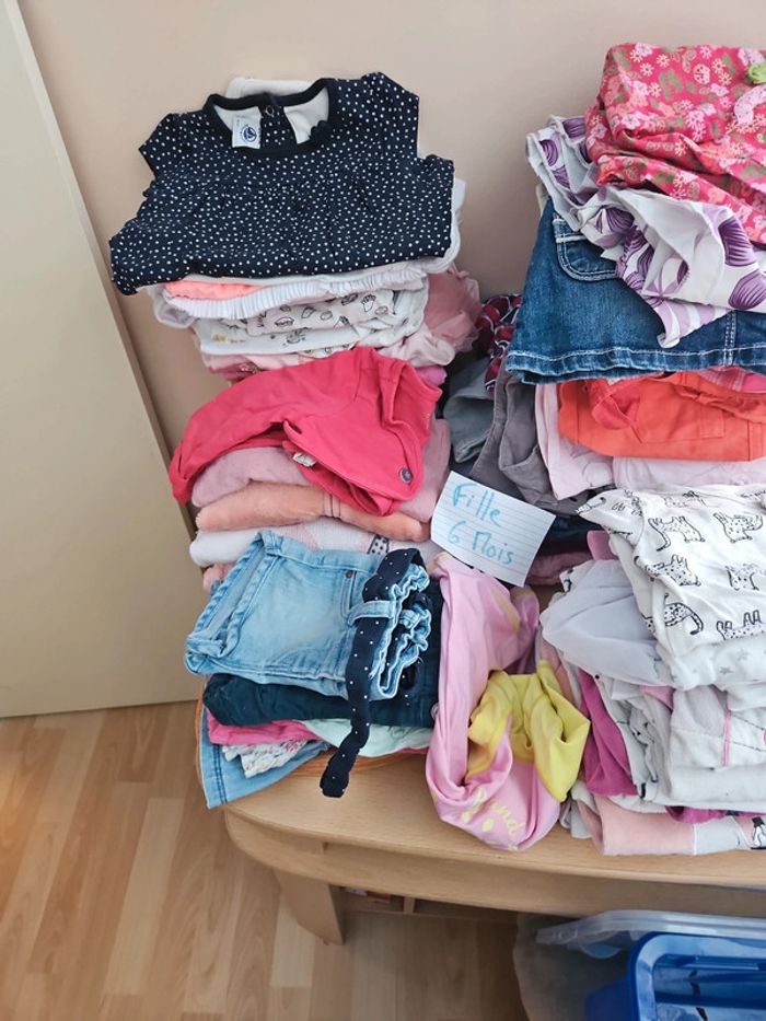 Lot vêtements fille 6 mois - photo numéro 2
