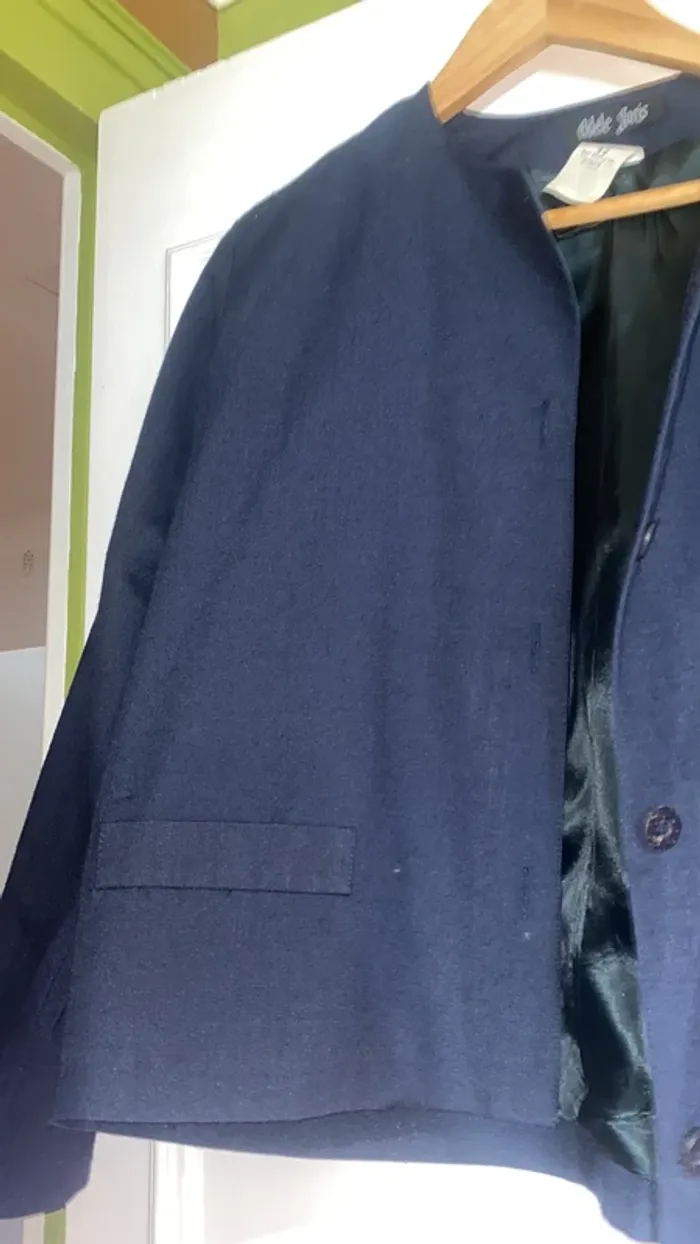 Veste bleue marine - photo numéro 2