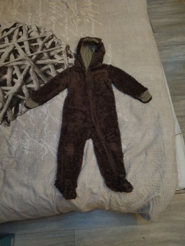 Combinaison ourson taille 12/24 mois Lupilu