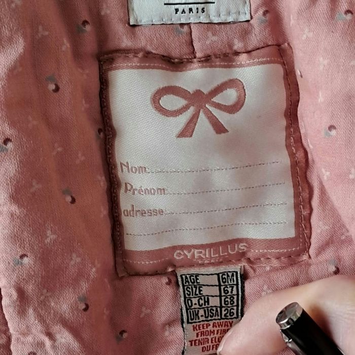 Manteau hiver fille 6 mois - photo numéro 6