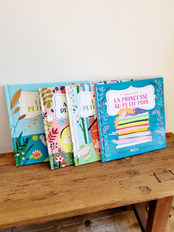 Lot de 4 livres "Il était une fois" Ballon - photo numéro 1
