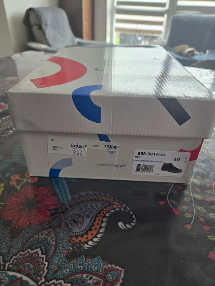 Chaussure bellamy taille 40 peu porté en très bon etat - photo numéro 9