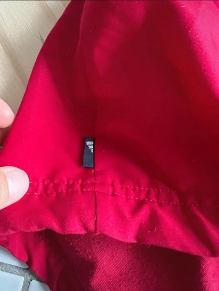 Doudoune Adidas sport vintage taille L (unisexe ) couleur rouge. - photo numéro 9