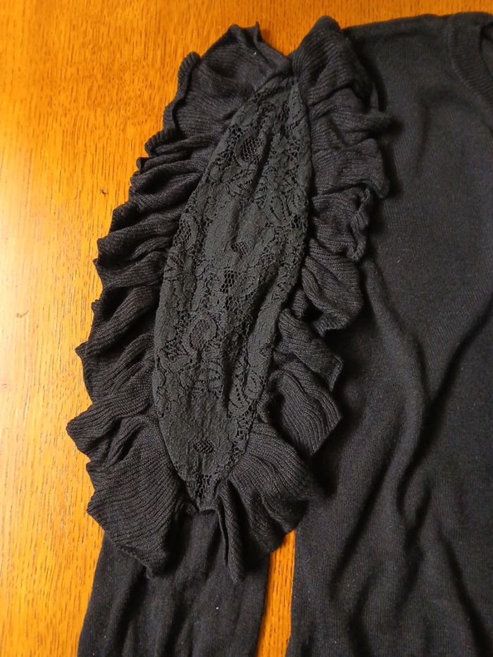 Pull noir kiabi taille XL Bon etat - photo numéro 12