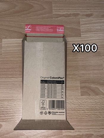 Lot de 100 cartons pour colis