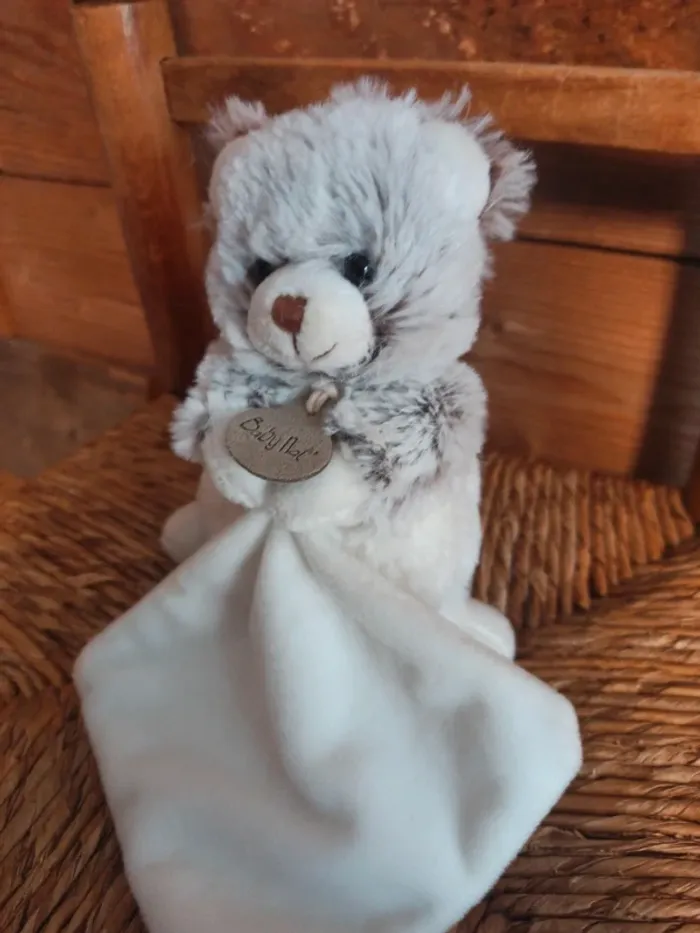 Doudou ours flocon Baby nat tbe - photo numéro 3