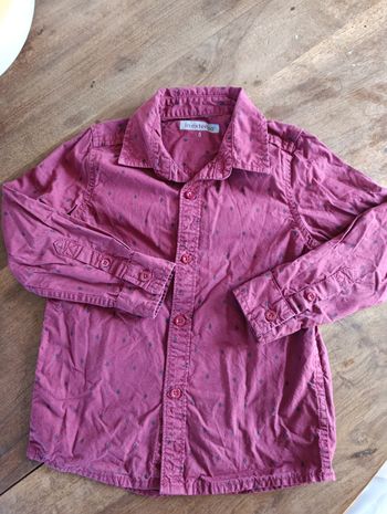 Chemise 5 ans 