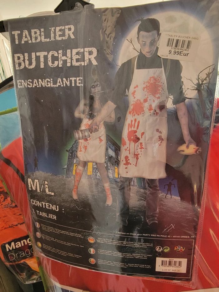 Tablier halloween