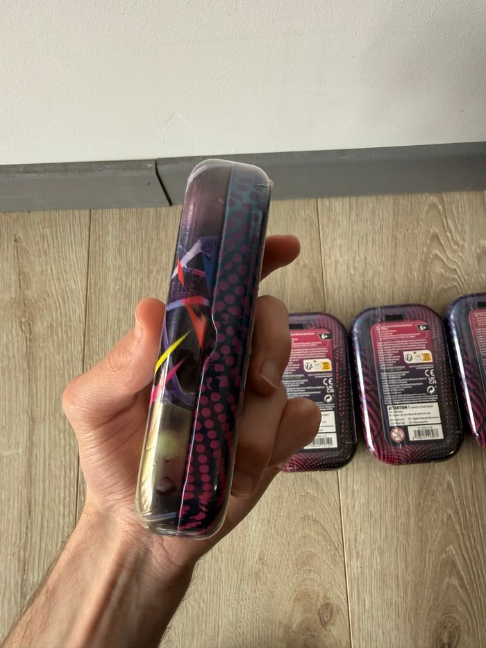 Lot 5 Mini Tins ME01 Méga-Héroïsme Pokémon FR Scellées - photo numéro 5