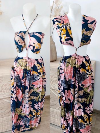 Jupe et haut combiné parfait pour l'été