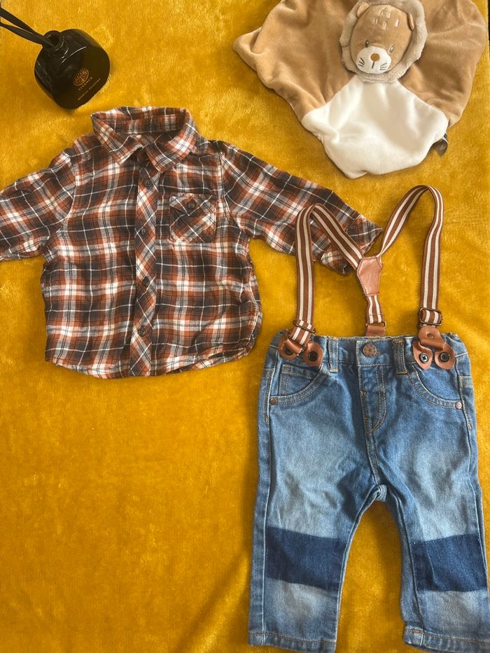 Ensemble chemise pantalon bébé garçon
