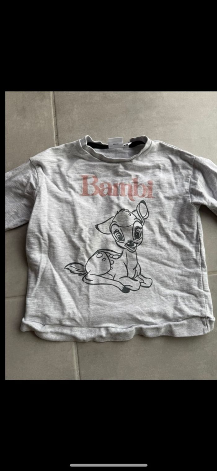 Sweat Bambi Disney 8 ans - photo numéro 2