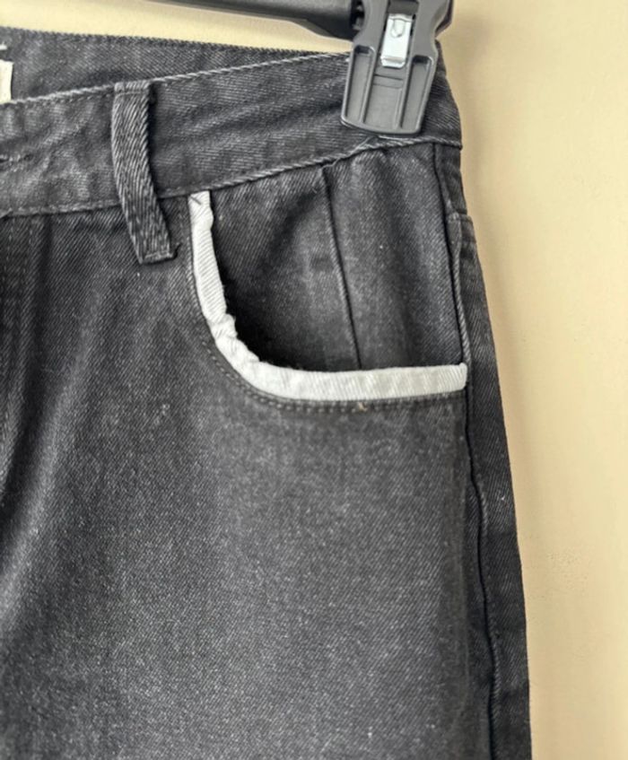 👖🌞Pantalon noir taille haute - L- neuf avec étiquette- Monique - photo numéro 5