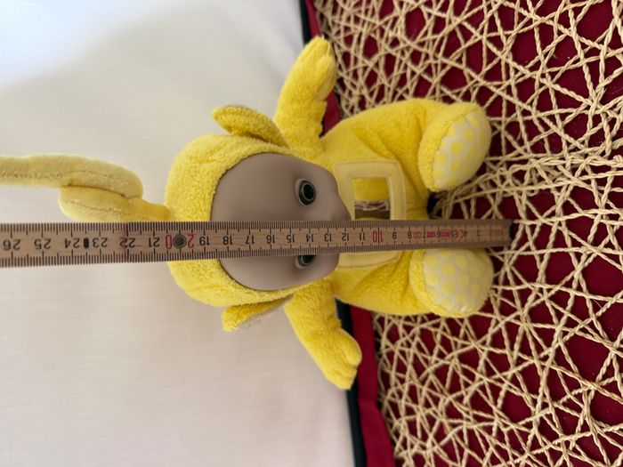 lala-laa lala teletubbies doudou peluche hochet tomy - photo numéro 3