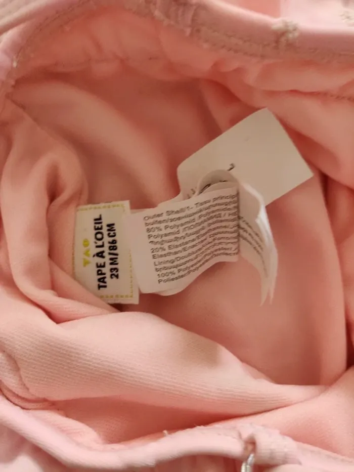 Maillot de bain rose tape à l'oeil - photo numéro 3