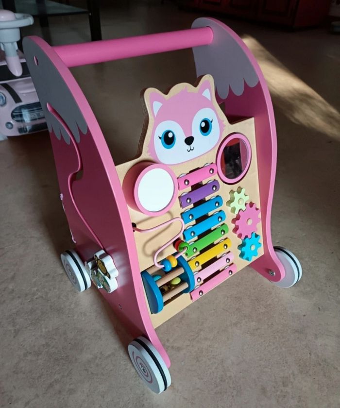 Trotteur de marche bois