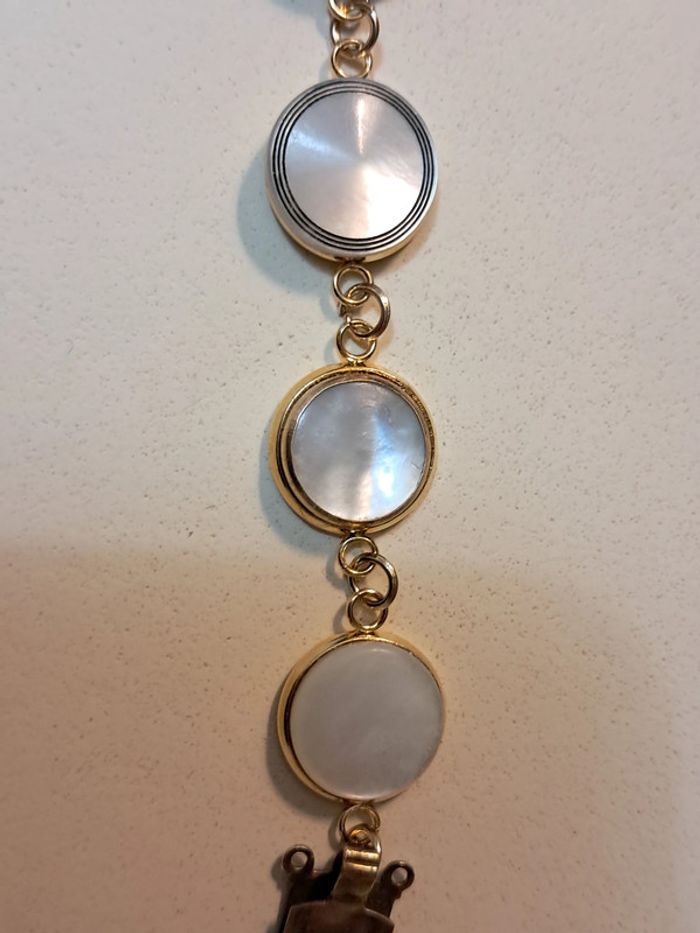 Bracelet boutons de manchette up cyclé - photo numéro 4