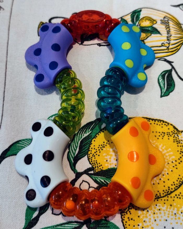 Hochet 🌈 Multicolore 🧸aux différentes fonctions dès 👶3 mois