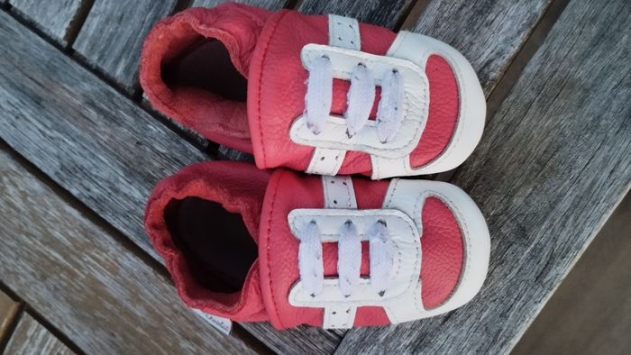 Chaussons cuir