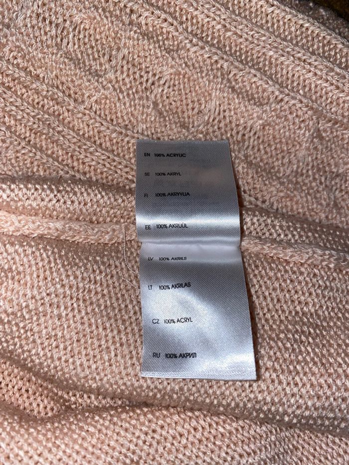 Superbe Pull Torsadé Maille Fine Taille L - photo numéro 11