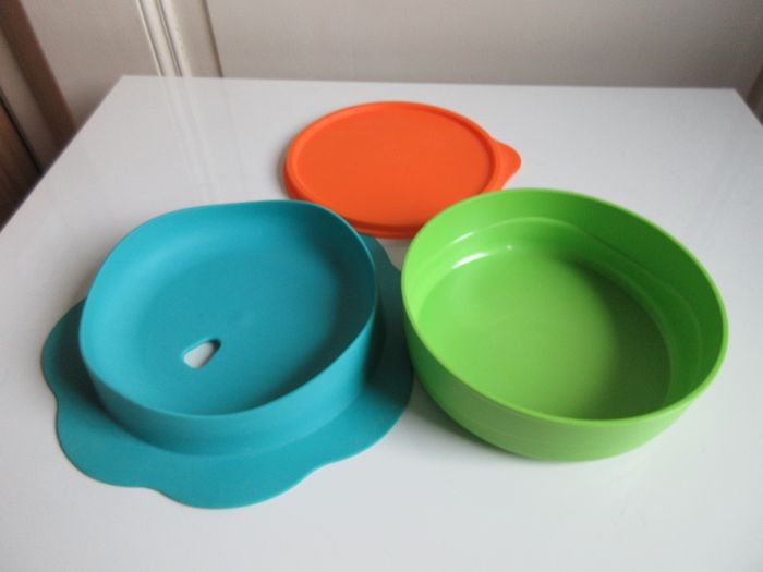 TUPPERWARE - Assiette bébé avec ventouse 500ml - photo numéro 2