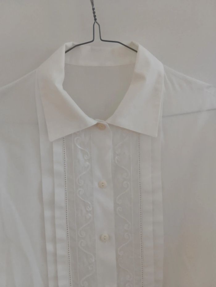 Chemise blanche vintage
Manches longues, - photo numéro 4