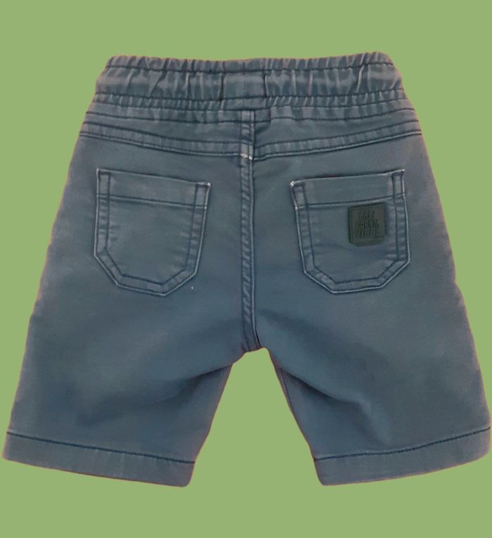 Bermuda bleu vert. Garçon. 3 Ans. In Extenso. - photo numéro 3