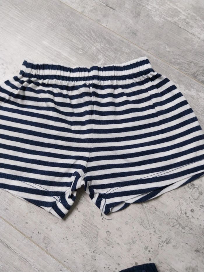 Lot 4 shorts 3 mois en coton - photo numéro 5