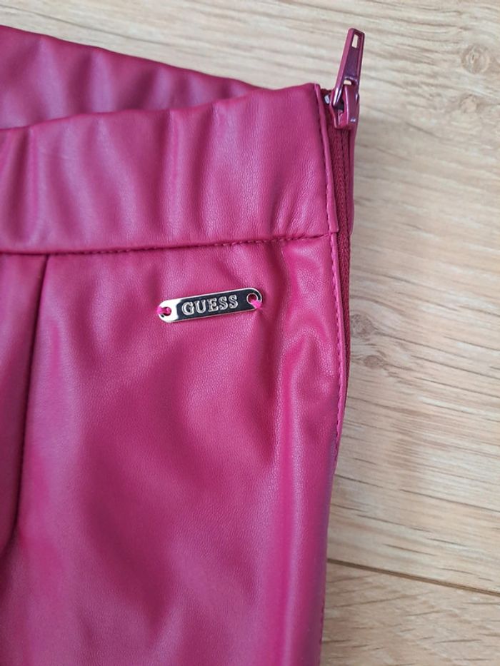 Pantalon effet cuir taille 10 ans - photo numéro 2