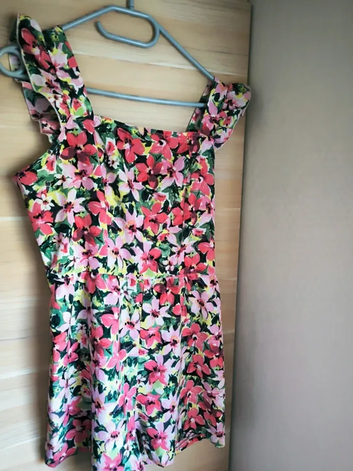 Combishort fleuri